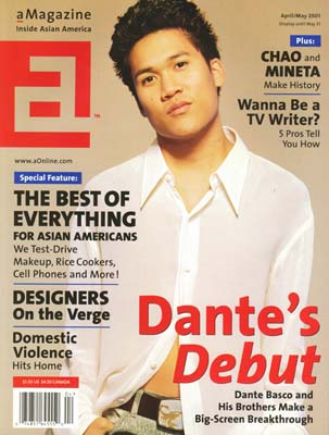 Dante' Featured on the Cover of aMagazine: Inside Asian America