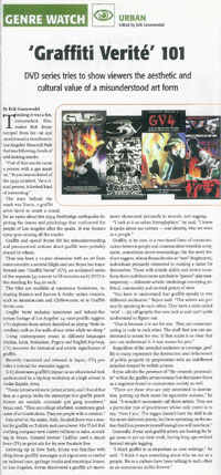 Click to Read Article Graffiti Verite' 101